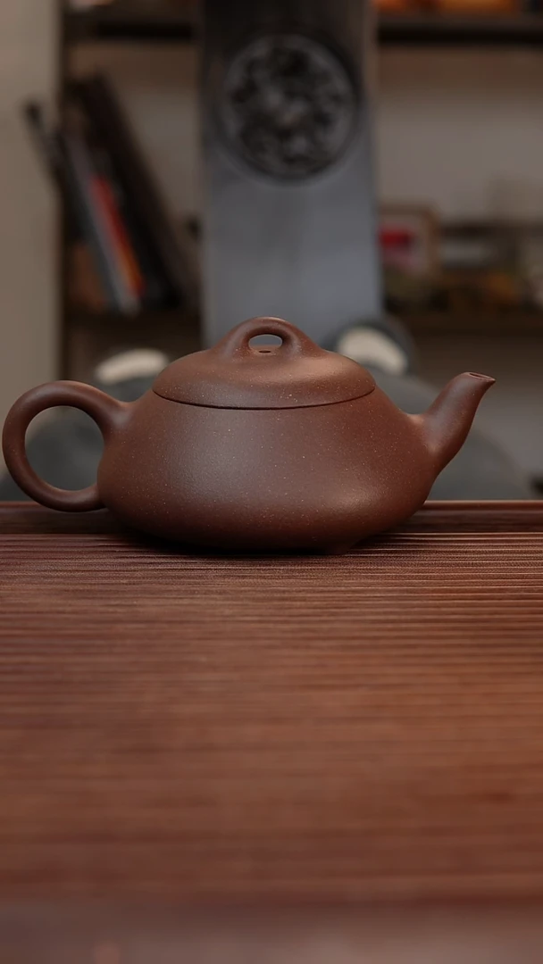 茶壶紫泥紫泥汉唐石瓢
