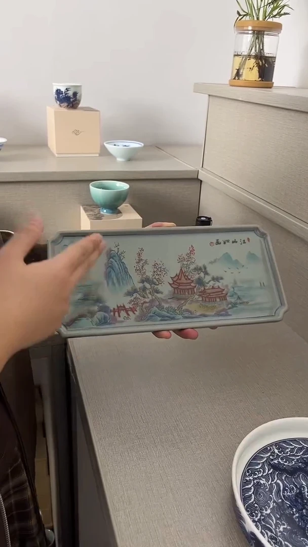 景德镇高温瓷江南壶承