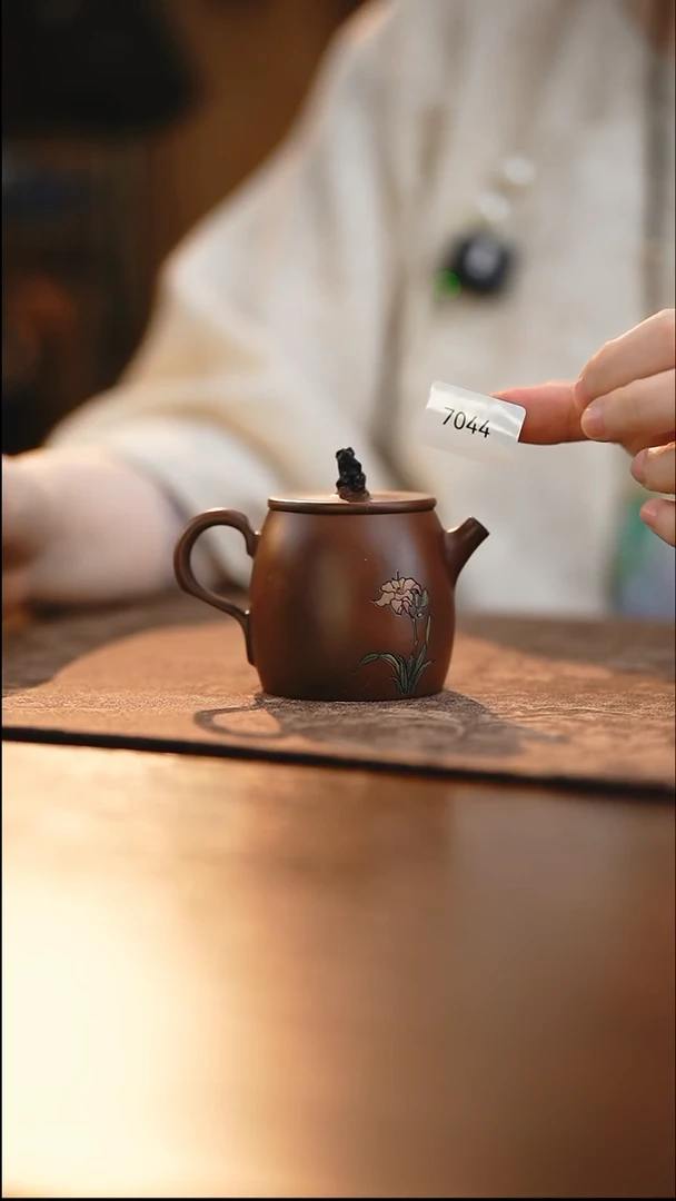 雲梦茶器紫陶茶壶7044