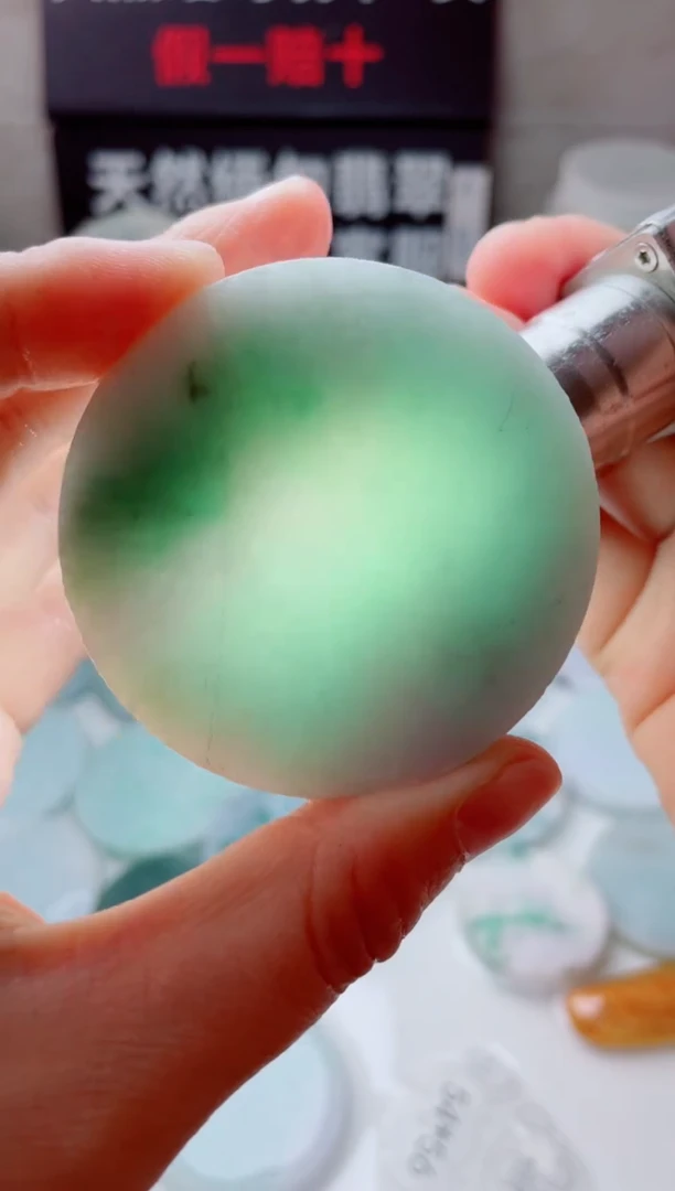 翡翠未镶嵌颈饰华3330