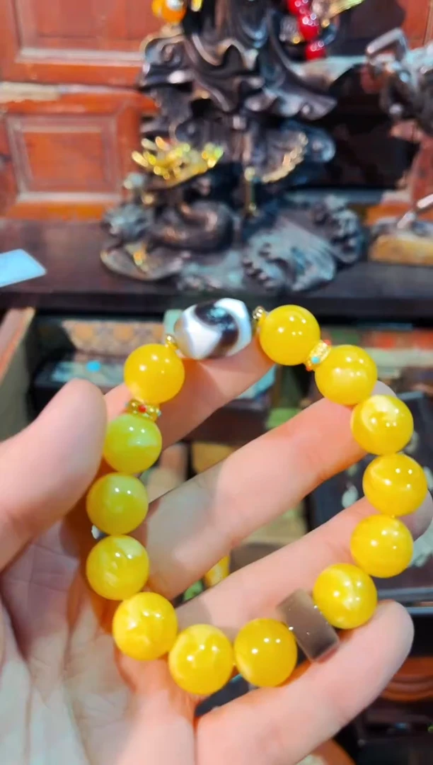 【闪购商品】蜜蜡颈饰未镶嵌硕少爷精选专属链接45