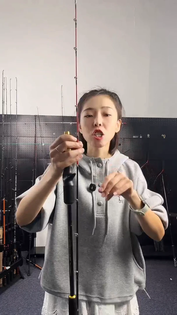 1.8m以下碳素（瑕疵杆没有售后 介意勿拍）鱿鱼杆1.7米枪柄