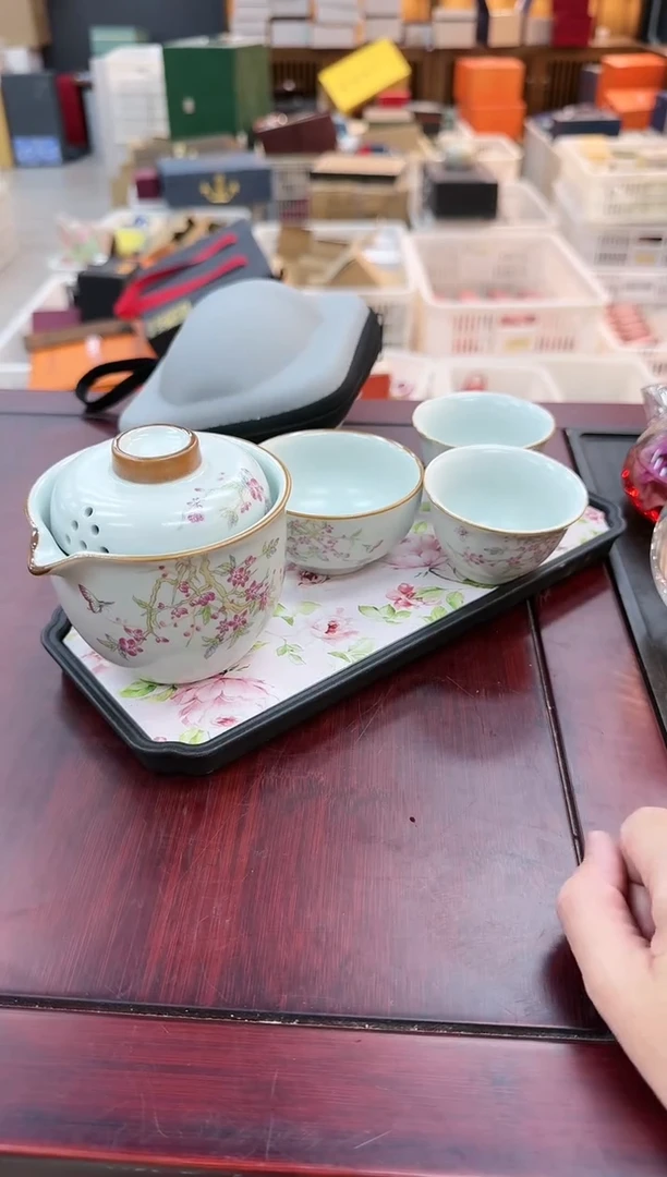【闪购商品】陶瓷茶具（无礼盒无茶盘）@@A11199