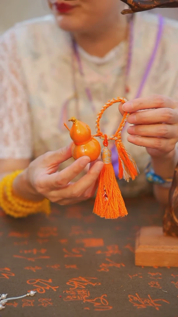 491非遗漆手艺工天然葫芦文玩福禄