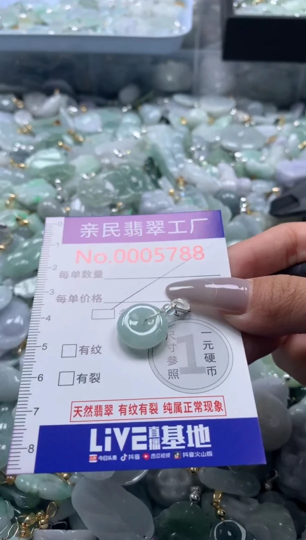 颈饰未镶嵌翡翠5788