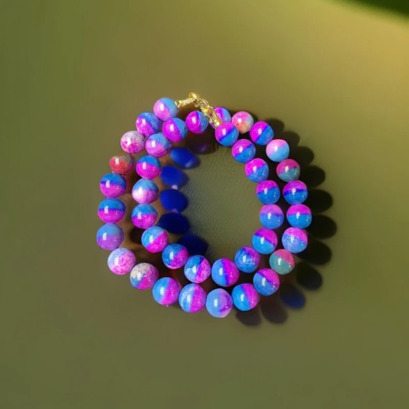 A957 龙脉磁疗石项链 多样性随机发