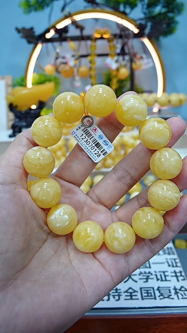 未镶嵌蜜蜡手串***************