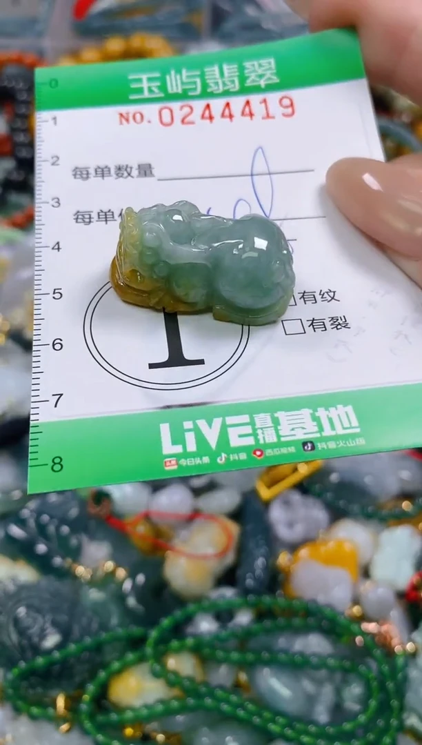 颈饰未镶嵌翡翠闪购0244419