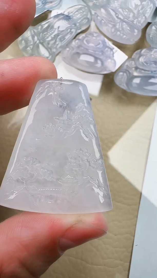 颈饰未镶嵌翡翠缅甸翡翠a货