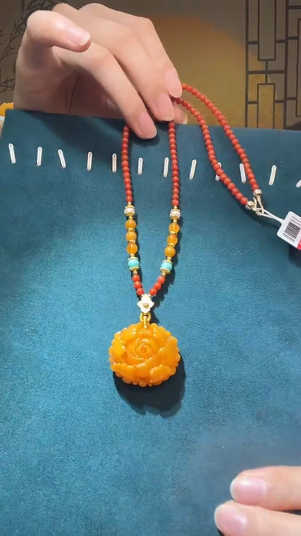 未镶嵌琥珀裸石G2323天然蜜蜡