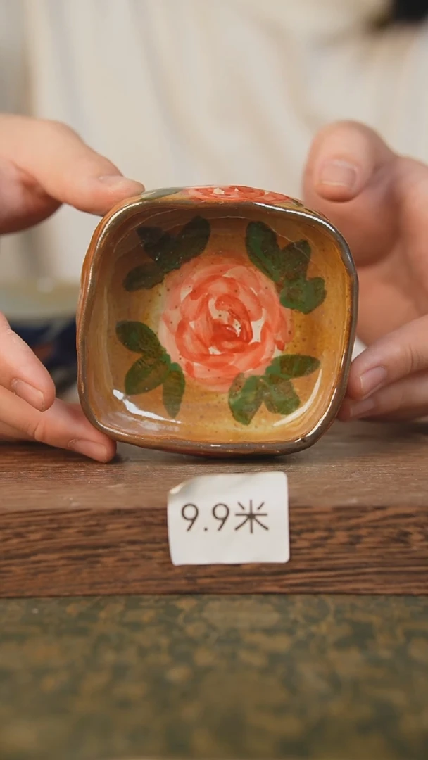 摆件泥垚手作 景德镇手工手绘器物