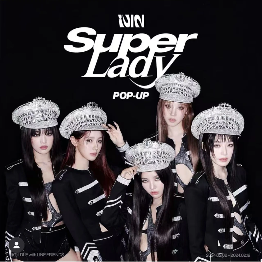 i-dle周边 linefriends联名周边 idle小卡 宋雨琦周边 宋雨琦小卡