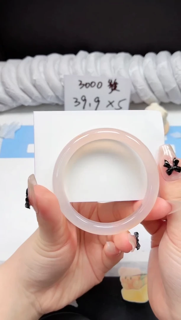 未镶嵌手镯石英质玉32/锦鲤55.4