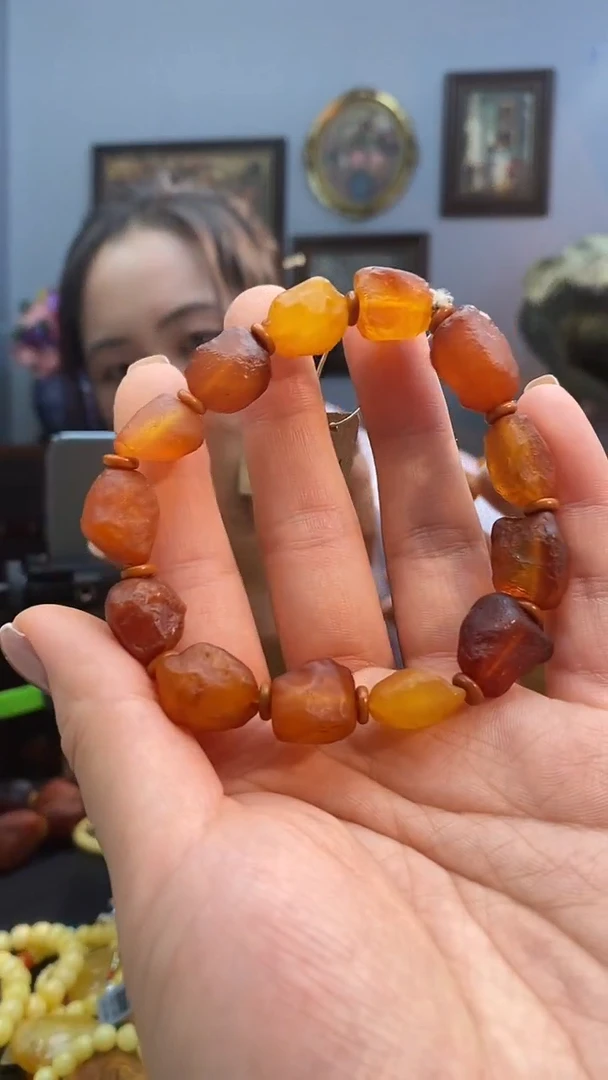 手串琥珀未镶嵌手串