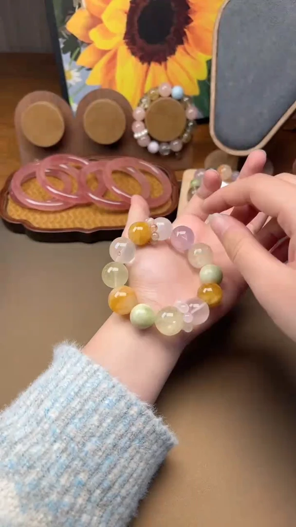 未镶嵌手串水晶1