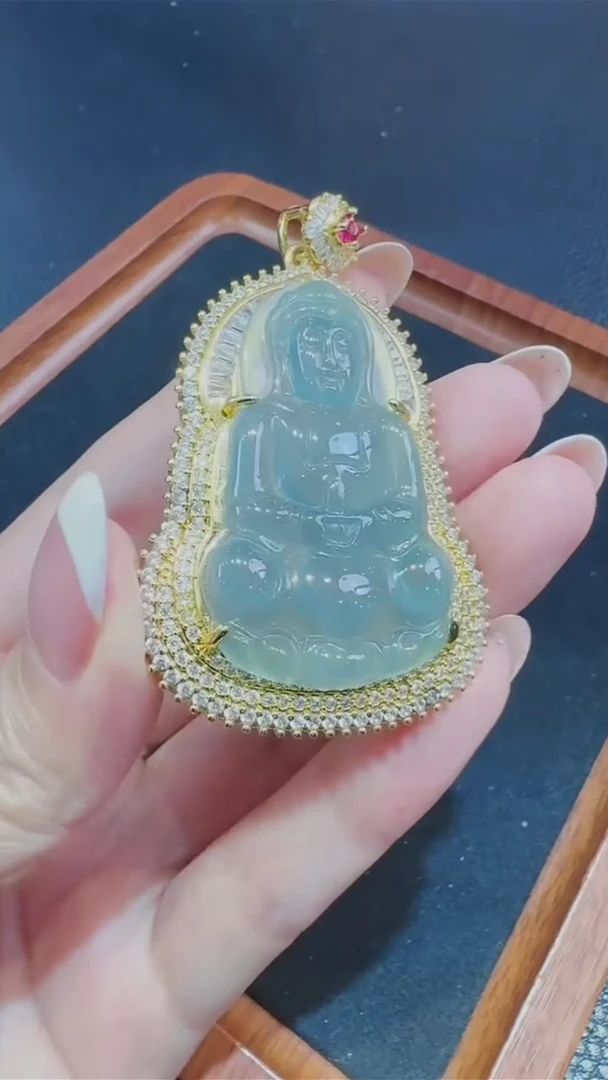 翡翠未镶嵌颈饰百***选吊坠