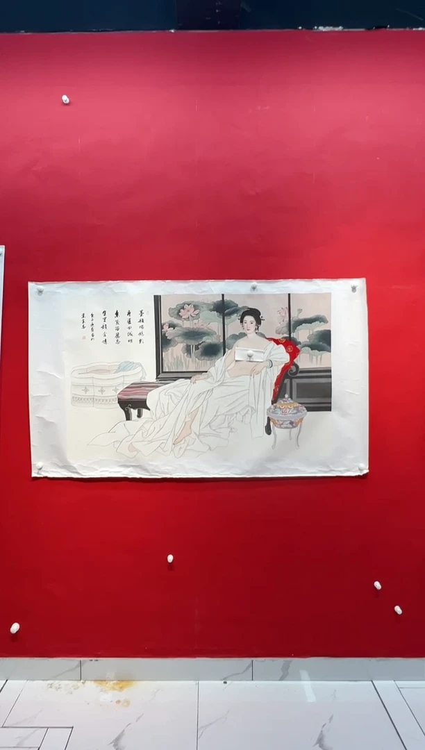 国画画家陆远华纯手绘原作