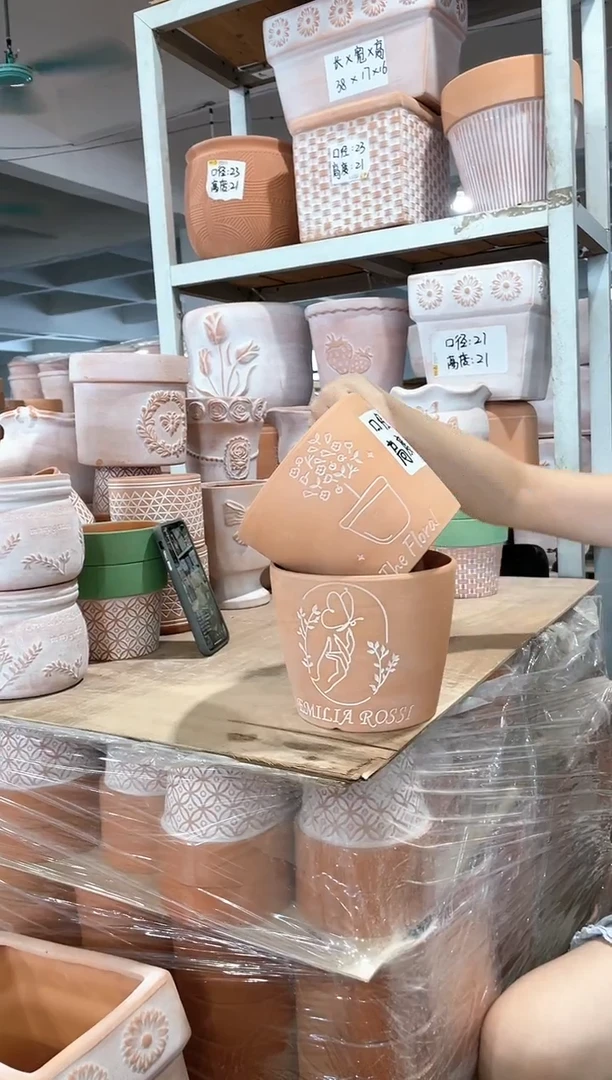 擦白盆花＋手捧蝴蝶口16-14