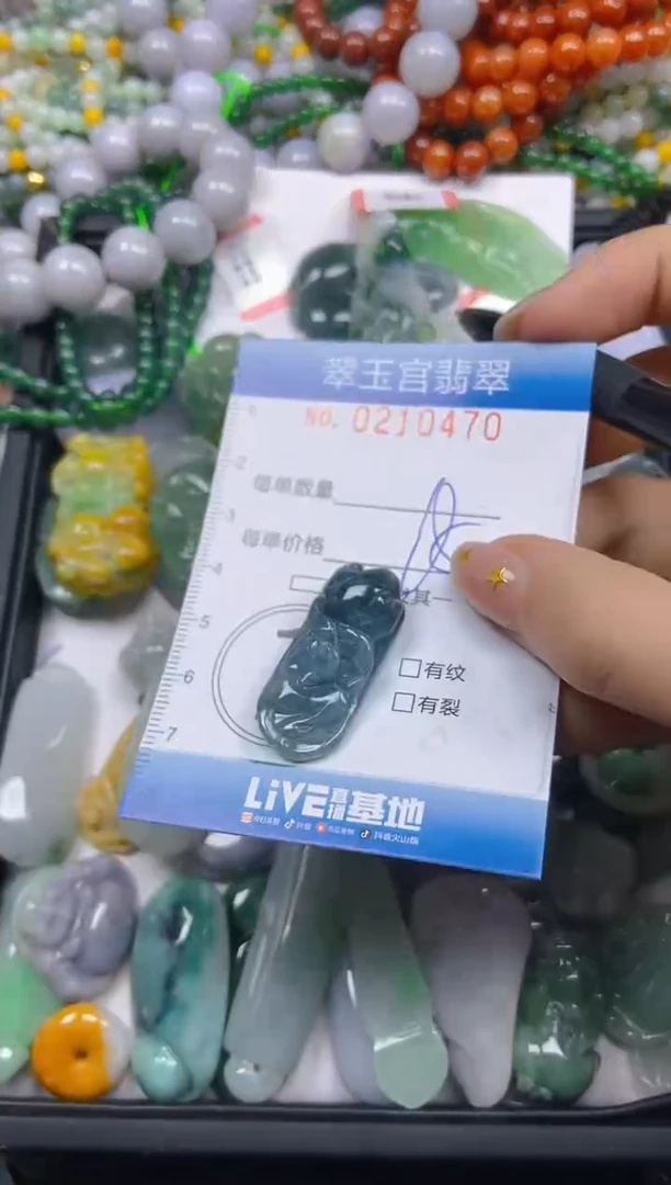 颈饰未镶嵌翡翠闪购C0210470
