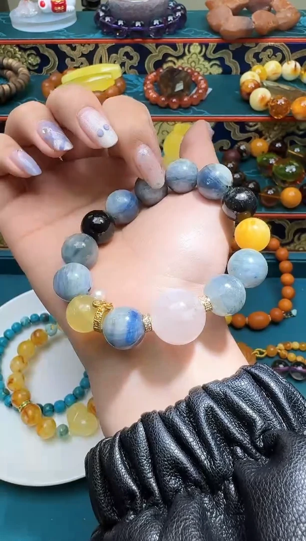 未镶嵌手链水晶多样性发一件384