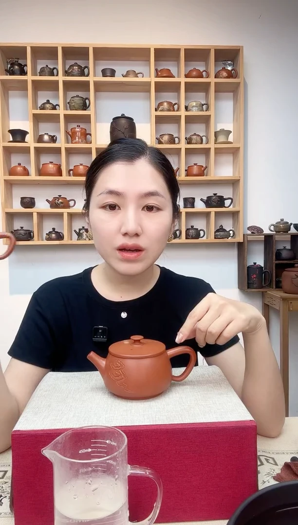 G*建水紫陶复烧汉瓦壶