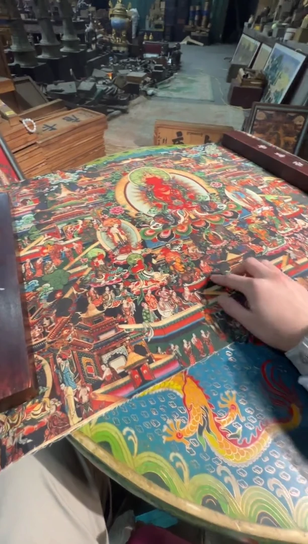 卷轴画卷轴画奥奥的唐卡