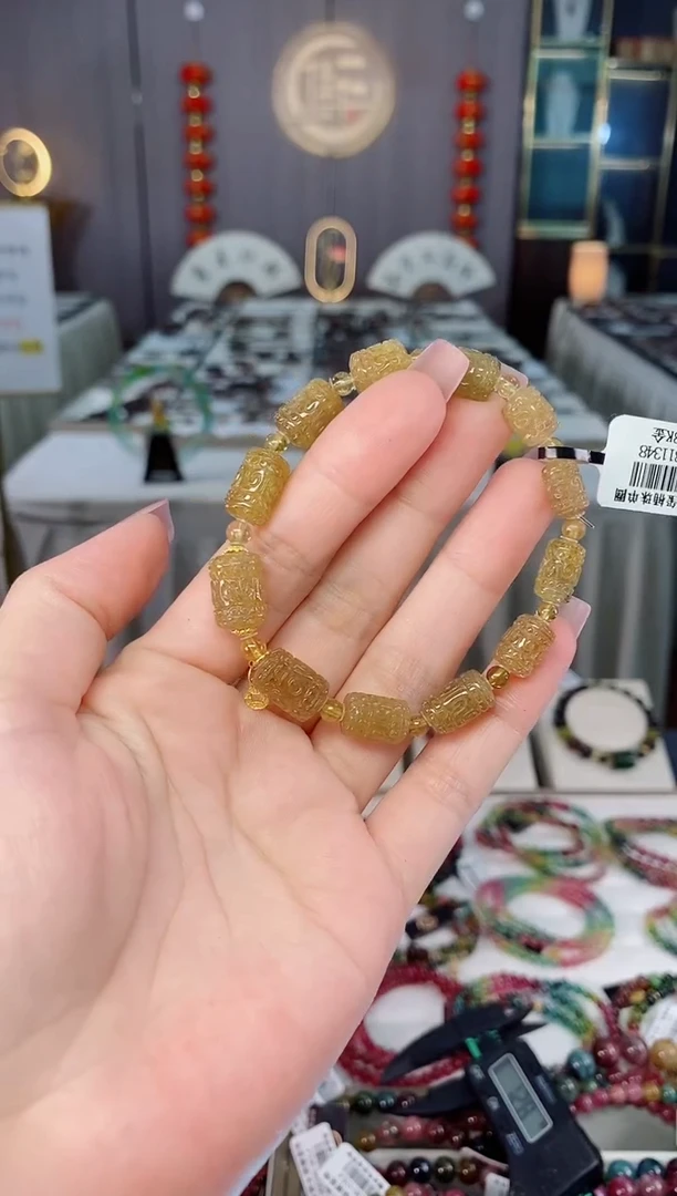 未镶嵌老矿碧玺单圈手串碧玺hon多样性发货一条