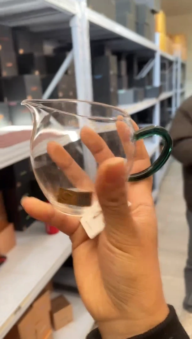 【闪购商品】悠然墨绿色公道杯