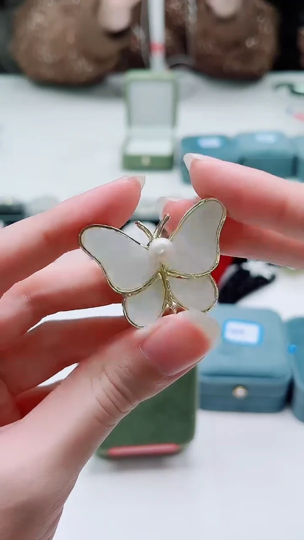 银S925镶嵌其他淡水珍珠多样性发一516