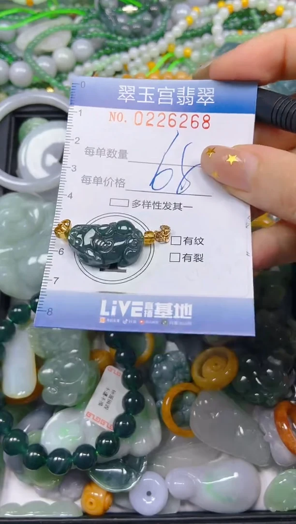 颈饰未镶嵌翡翠闪购C0226268