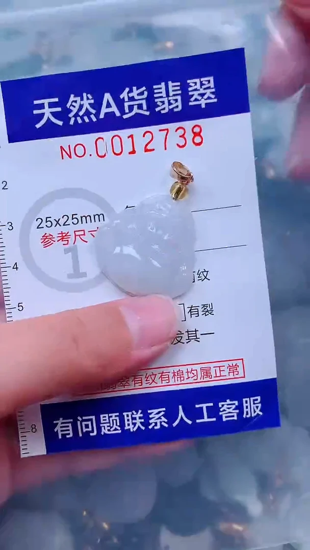 吊坠(不含链)未镶嵌翡翠1