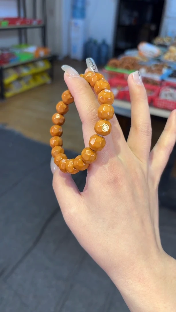 【闪购商品】菩提根/象牙果吊坠11mm猴头金标单圈