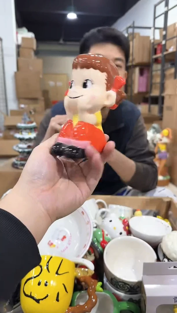 瓷片不二家钱罐