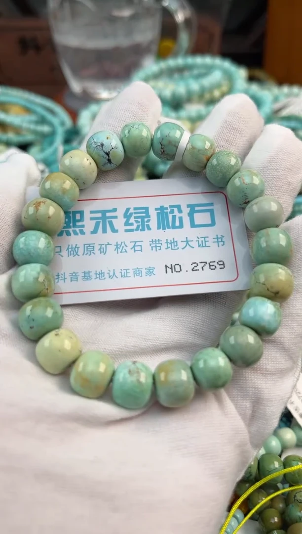 未镶嵌绿松石松石2769
