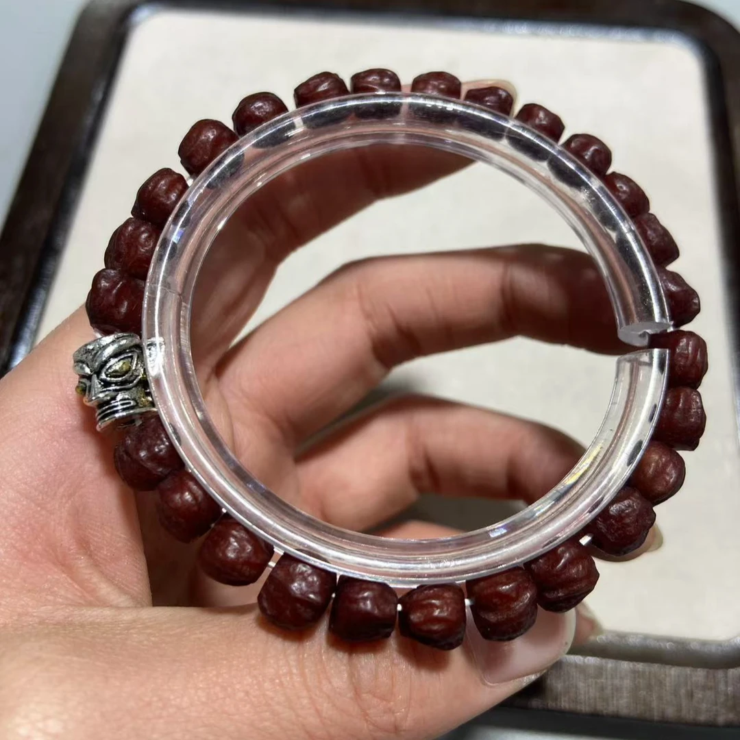 B321玉化柏香籽单圈手串