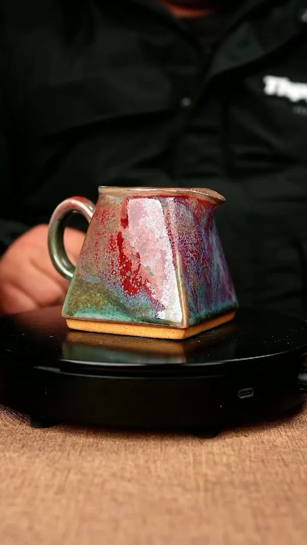 【闪购商品】563#省工一级品原矿钧瓷炉钧釉公道杯