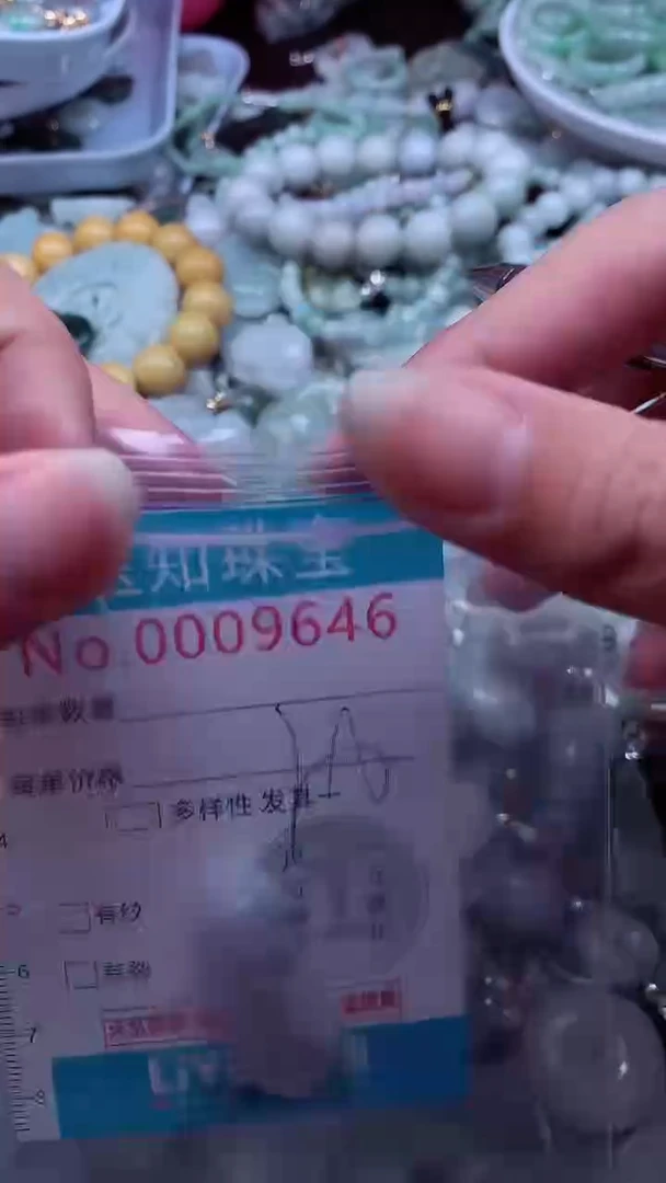 翡翠未镶嵌吊坠(不含链)9646