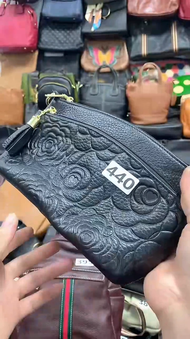 头层牛皮手提斜挎包440.