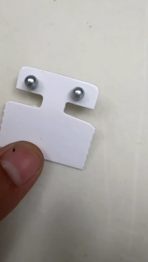 银S925镶嵌耳饰海水珍珠耳钉