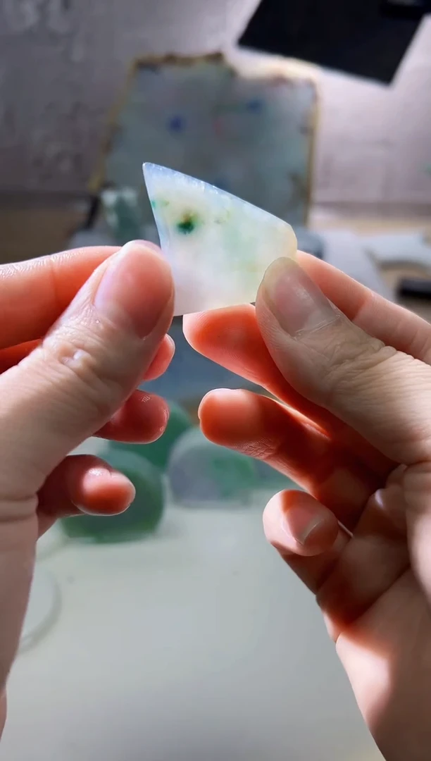 裸石翡翠天然翡翠A货玉 859