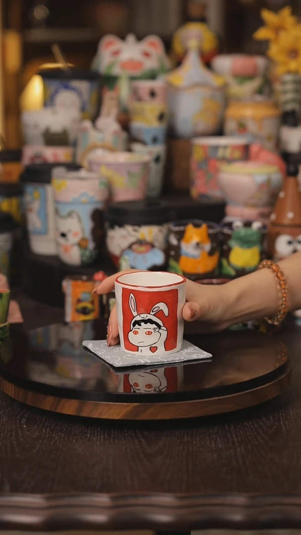 景德镇釉下彩绘设计师款式陶瓷