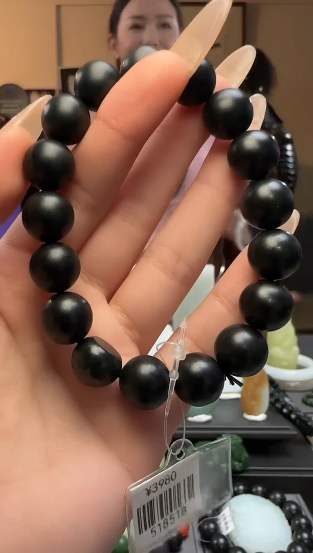 【闪购商品】和田玉圆真可爱12未镶嵌手串