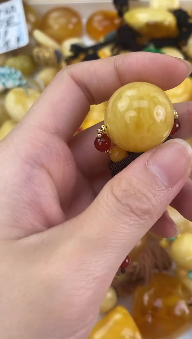 裸石琥珀未镶嵌天然琥珀蜜蜡