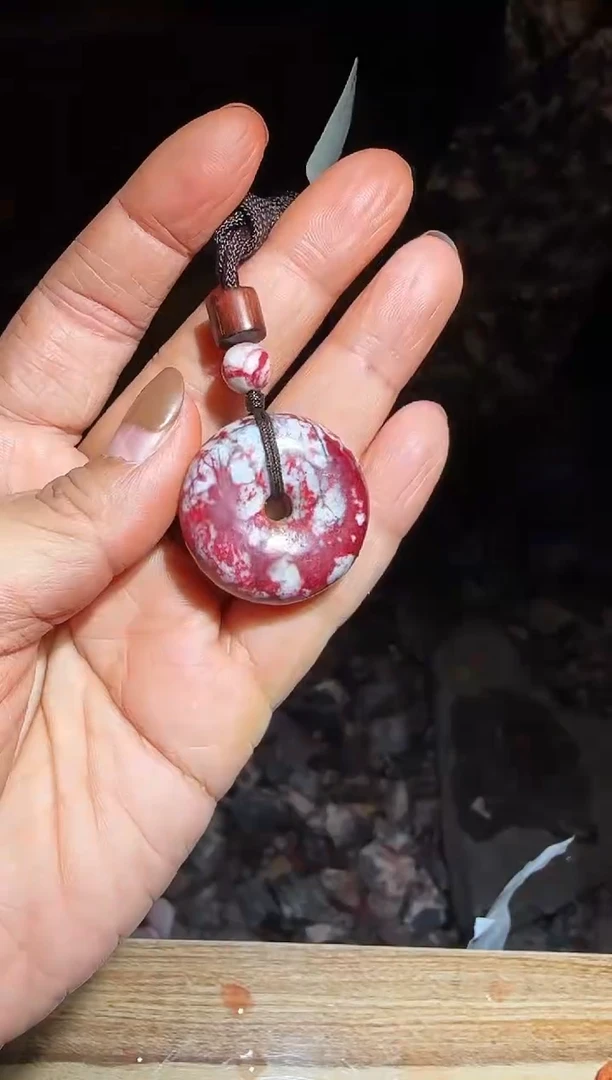 天然辰砂朱砂吊坠57