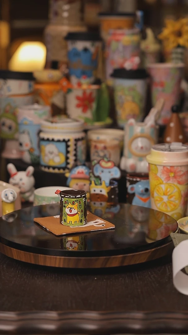 景德镇釉下彩绘设计师款式陶瓷