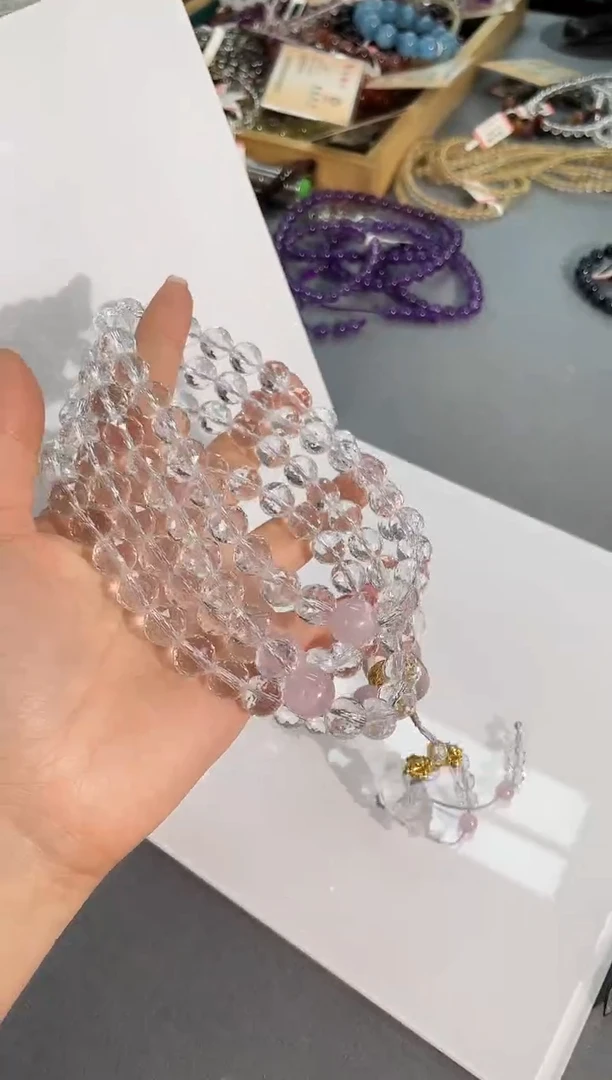 颈饰未镶嵌水晶108颗10.5/295多样性发一件