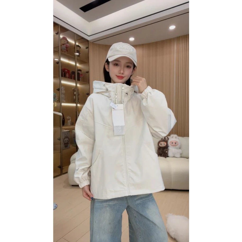 2025秋季女设计洋气韩版休闲派克服冲锋衣外套