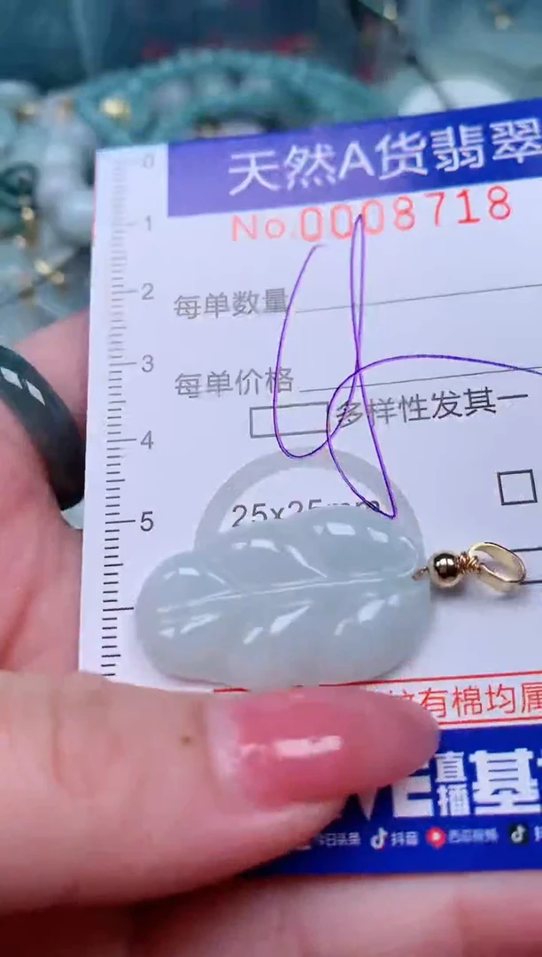 【闪购商品】翡翠颈饰未镶嵌00008718