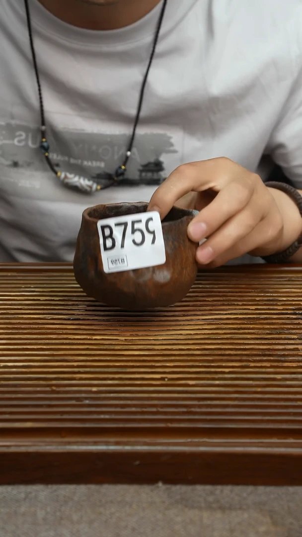 万古烧粗陶手工茶具