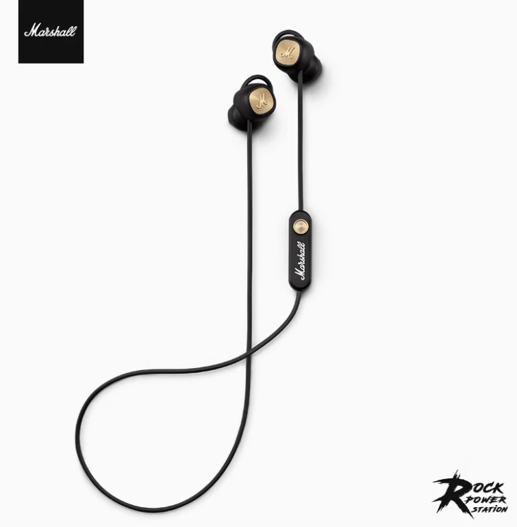 9新 MARSHALL 马歇尔无线运动挂脖式半入耳式